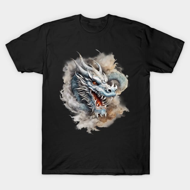 Dragon Breath T-Shirt by animegirlnft